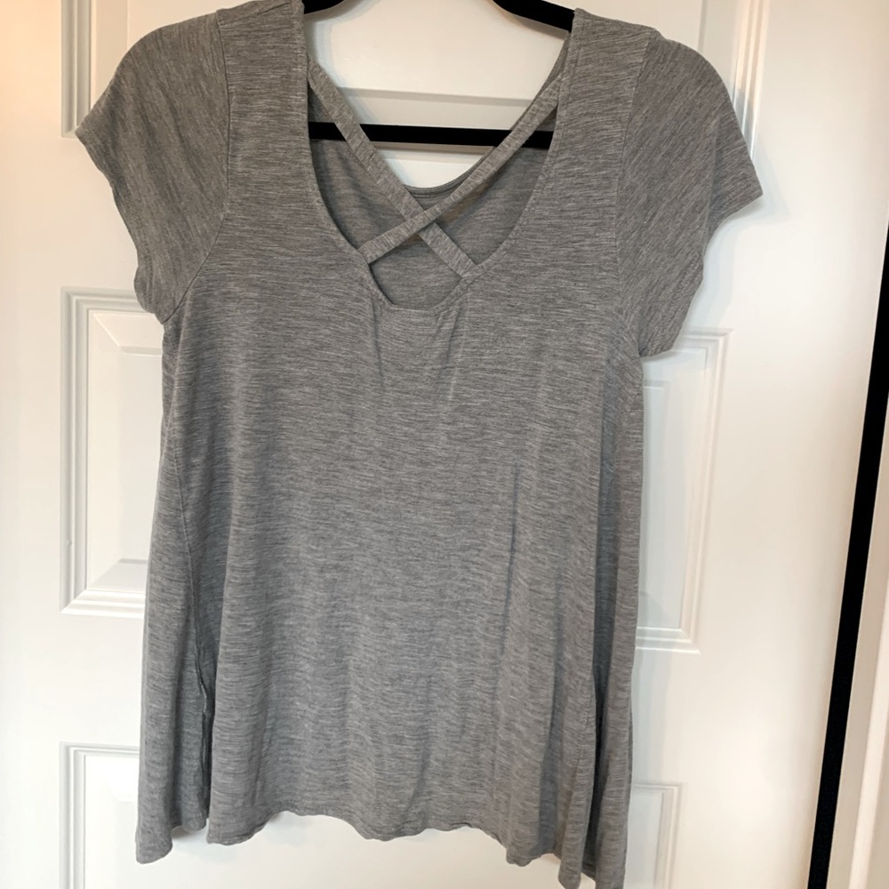 Crisscross blouse/t shirt